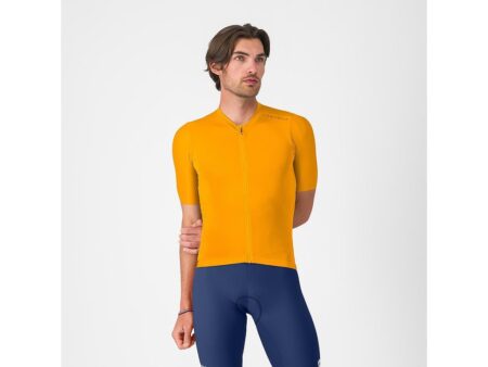 Castelli Espresso 2 cykeltrøje korte ærmer vivid orange herre