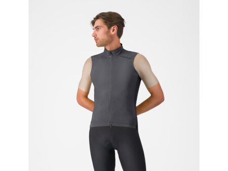 Castelli Espresso 2 cykelvest smoky gray herre