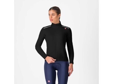 Castelli Espresso Air Women's Jacket - Cykeljakke - Dame - Light Black - XS