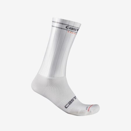 Castelli Fast Feet 3 cykelstrømper hvid