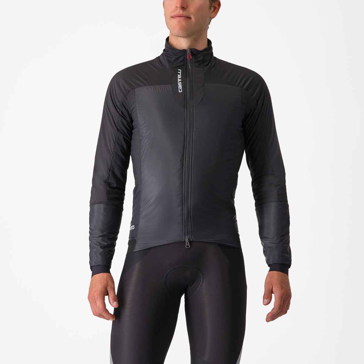 Castelli - Fly Thermal Black - Cykeljakke - L Castelli - Fly Thermal Black - Cykeljakke - L