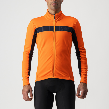 Castelli Mortirolo VI cykeljakke herre orange