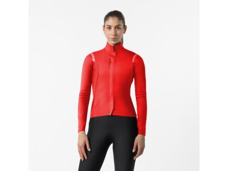 Castelli Perfetto 4 cykeljakke hibiscus dame