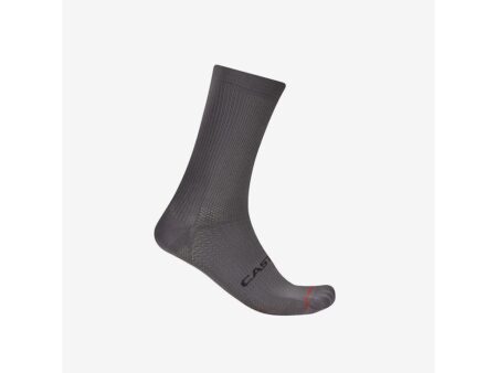Castelli Premio Evo 18 cykelstrømper smoky gray