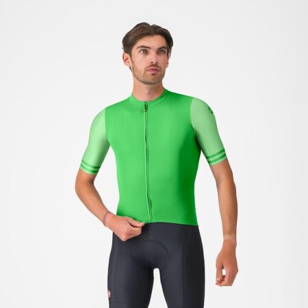 Castelli Prologo Lite 2 cykeltrøje korte ærmer kelly green herre