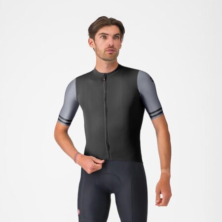 Castelli Prologo Lite 2 cykeltrøje korte ærmer sort herre