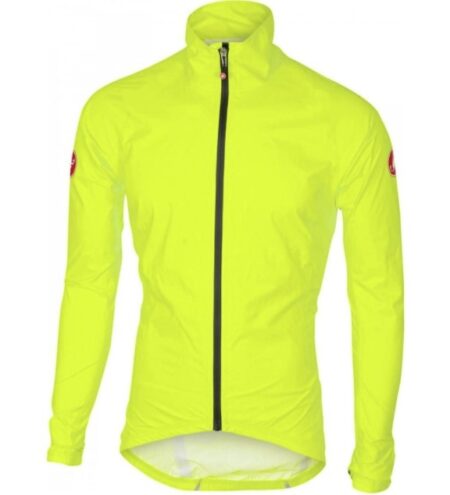 Castelli - Regnjakke Emergency GUL - L