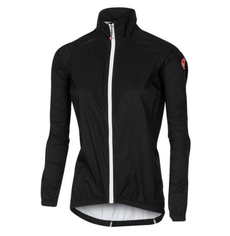 Castelli - Regnjakke Emergency Sort Dame - L