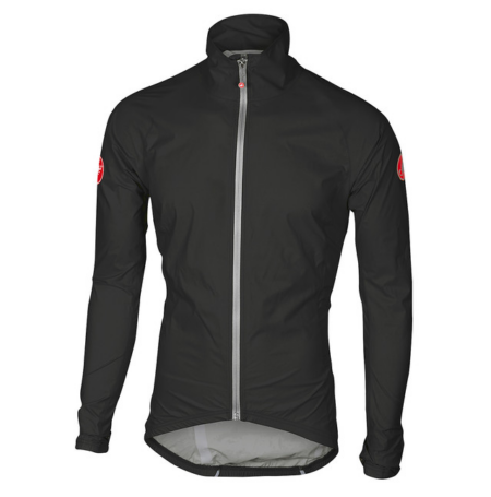 Castelli - Regnjakke Emergency Sort - M