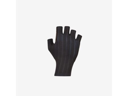 Castelli Rosso Corsa Pro Glove - Cykelhandsker - Korte Fingre - Sort - S