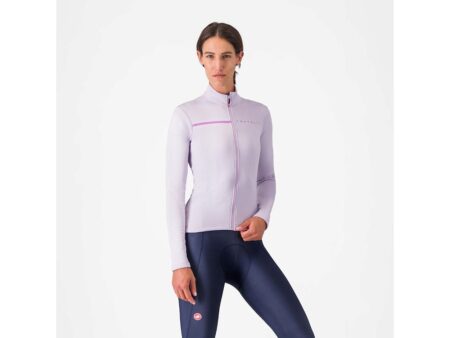 Castelli Sinergia 2 Jersey - Cykeltrøje - Lange ærmer - Purple Mist/Purple Dust - M
