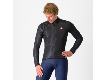 Castelli Squall Shell - Cykeljakke - Herre - Sort/Grå - Str. XL
