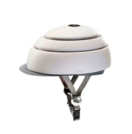 Closca Fuga Foldbar Cykelhjelm - Hvid-L