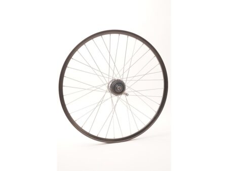 Connect - Baghjul 700c med Shimano nexus 7 gear og fodbremse - Sort fælg