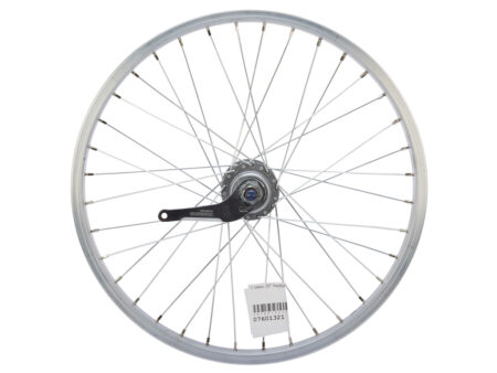 Contec 20" baghjul - Aluminiumsfælg - 19-406 - Shimano Nexus 3 gear - Sølv