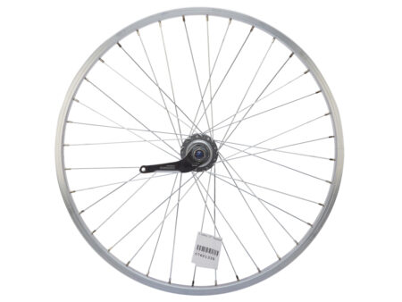 Contec 24" baghjul - Aluminiumsfælg - 19-507 - Shimano Nexus 3 gear - Sølv