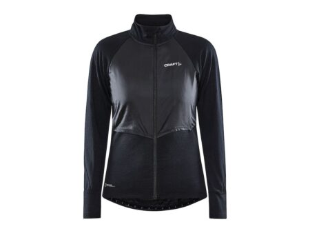 Craft ADV Bike SubZ Wool - Cykeljakke - Dame - Sort - Str. M