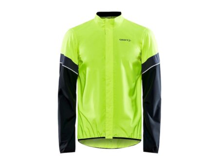 Craft ADV Endur Hydro - Cykeljakke - Herre - Neon gul/Sort - Str. 2XL