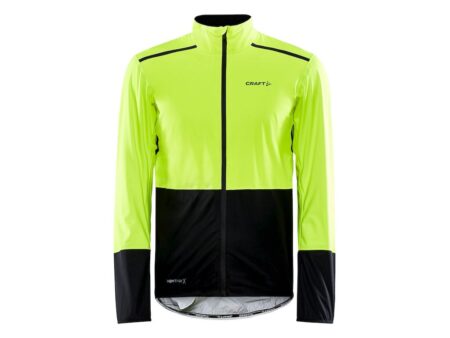 Craft ADV Endur Hydro - Cykeljakke - Herre - Neon gul/Sort - Str. M