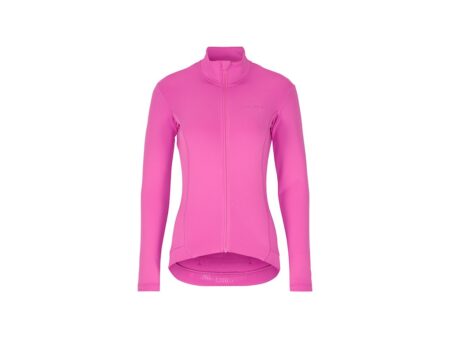 Craft Bike Subz cykeltrøje med lange ærmer magenta dame