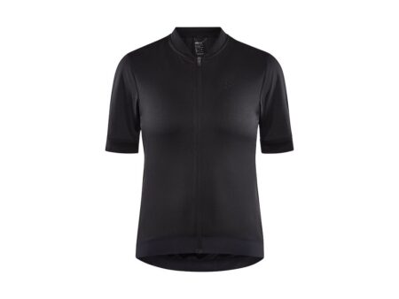 Craft Core Essence - Cykeltrøje - Korte ærmer - Dame - Sort - XXXL