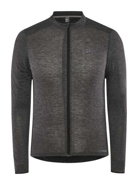 Craft Core Essence Wool LS Cykeltrøje Grå