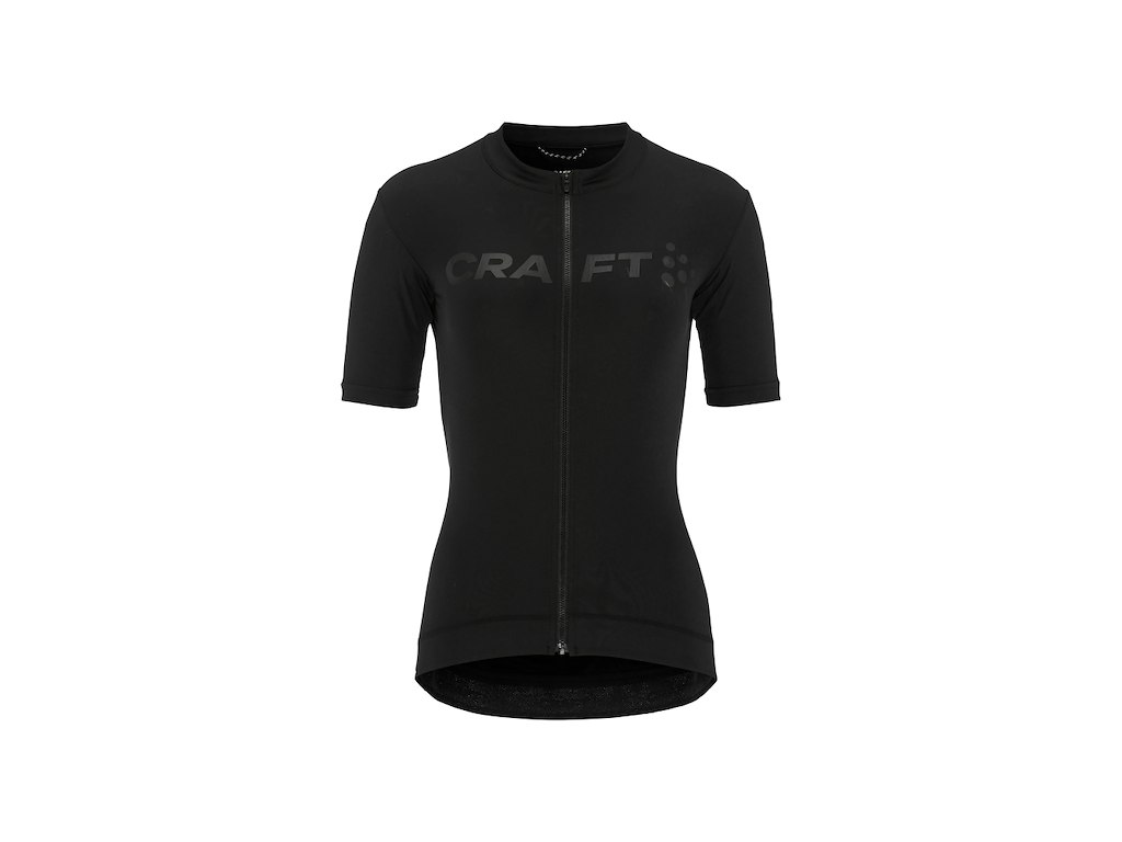 Craft Endur Logo cykeltrøje korte ærmer sort dame Craft Endur Logo cykeltrøje korte ærmer sort dame