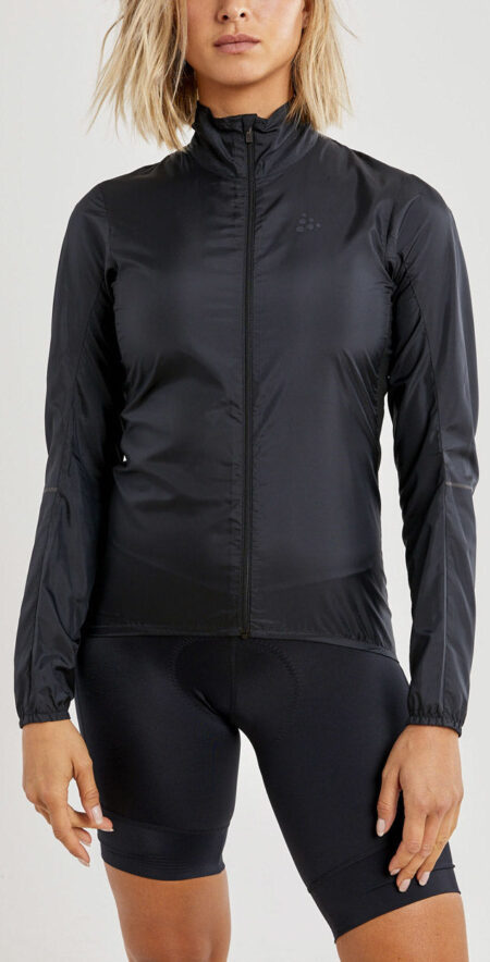 Craft Essence Light Wind Cykeljakke Dame Sort