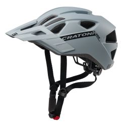 Cratoni Allride - Grey matt - Str. UNI (53-59 cm) - Cykelhjelm