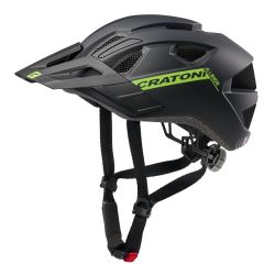 Cratoni Allride Jr. - Black matt - Str. UNI (53-59 cm) - Cykelhjelm