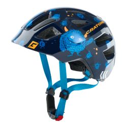 Cratoni Maxster - Monster blue glossy - Str. S-M (51-56 cm) - Cykelhjelm