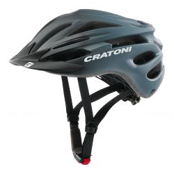 Cratoni Pacer Jr. - Black-grey matt - Str. S-M (54-58 cm) - Cykelhjelm