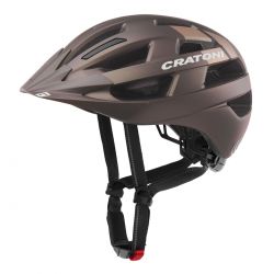 Cratoni Velo-x - Brown metallic matt - Str. S-M (52-57 cm) - Cykelhjelm