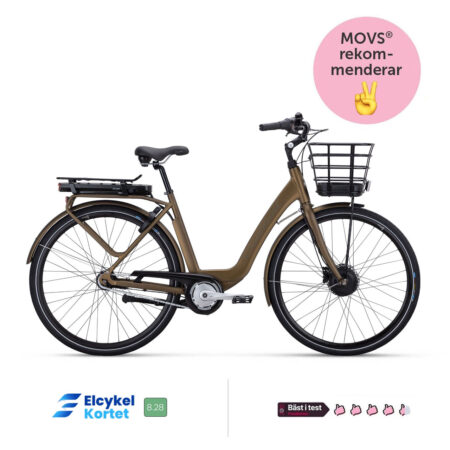 Crescent Elina 7 Vxl 2025 Brun 51cm Elcykel Klassisk 2024