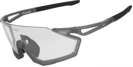 Cube Litening Cykelbrille - Fotokromisk - Grey Translucent