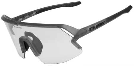 Cube Vertex Cykelbrille - Fotokromisk - Translucent Black