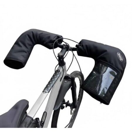 Cykelhandsker til styr 2 stk sort
