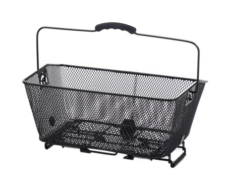 Cykelkurv Bag Sort, til El-cykel. inkl klemme beslag