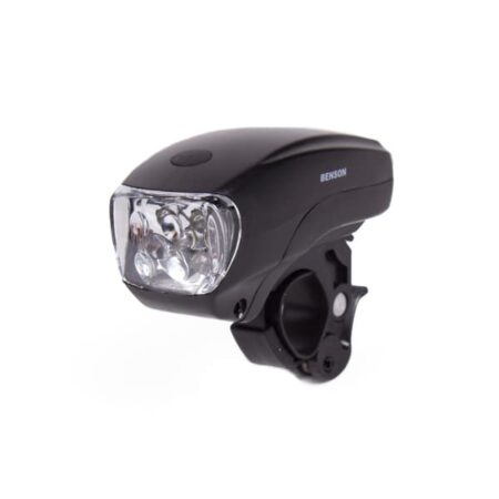 Cykellygte 5 LED sort
