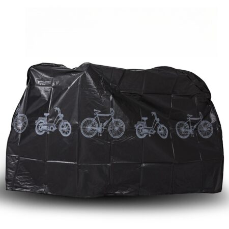 Cykelovertræk - Beskytter mod regn, sne og UV Black