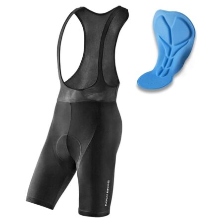 Cykelshorts med overall og pad XXL - sort