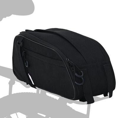Cykeltaske til pannier rack 8 L Sort 38x16x16 cm Cykeltaske til pannier rack 8 L Sort 38x16x16 cm