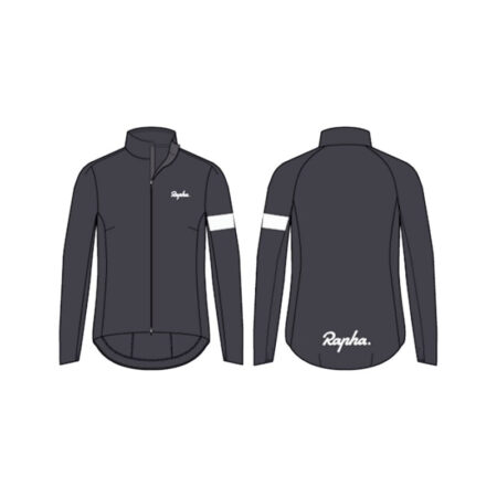 Cykeltrøje Rapha 2025 Core Lightweight Dame - Black White - XS - Cykeltilbehør