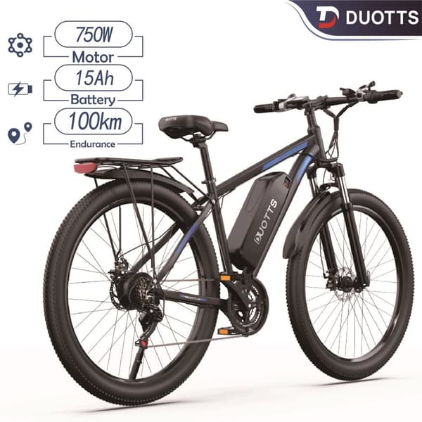 DUOTTS C29 750W Motorcykel Elcykel 48V15AH Batteri Magnesium Aluminiumlegering Elcykel 29 tommer dæk 21 trins Elcykel DUOTTS C29 750W Motorcykel Elcykel 48V15AH Batteri Magnesium Aluminiumlegering Elcykel 29 tommer dæk 21 trins Elcykel