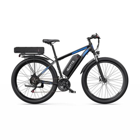 DUOTTS C29-K Long-Range Electric Bike with Dual Battery, 29-Inch, Black