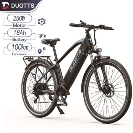 DUOTTS C29 Max elektrisk cykel 250W kraftig motor 48V 18AH lithiumbatteri voksen bykørsel elektrisk cykel 29 tommer dæk mountainbike