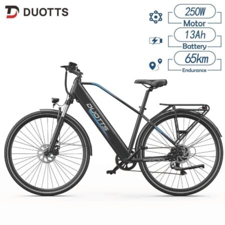 DUOTTS C29Lite elcykel - 36V 15Ah batteri, 250W motor, 65 km rækkevidde, 25 km/t maksimal hastighed