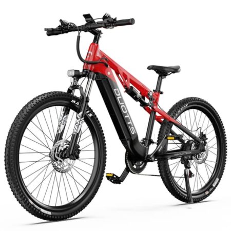 DUOTTS E29 off-road elcykel, 13,5 Ah batteri, hydrauliske skivebremser, 27,5*2,6'' dæk, 250W BAFANG motor, maks. 40 km/t.