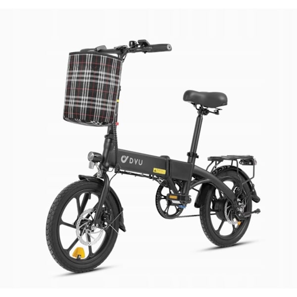 DYU A1F PRO 16 tommer fuld folde elektrisk cykel, 250W motor, 36V 7,5AH batteri, maksimal rækkevidde 40KM. DYU A1F PRO 16 tommer fuld folde elektrisk cykel, 250W motor, 36V 7,5AH batteri, maksimal rækkevidde 40KM.