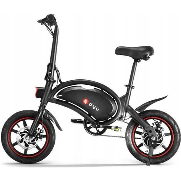 DYU D3F folde elcykel - 10Ah batteri 14 tommer - 250W DYU D3F folde elcykel - 10Ah batteri 14 tommer - 250W